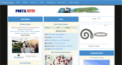 Desktop Screenshot of portalseven.com